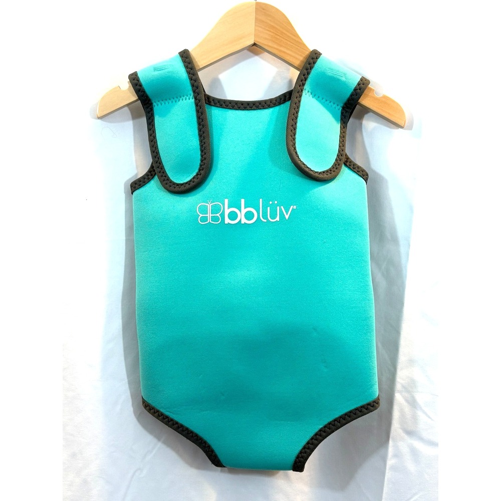 bblüv Wräp Baby and Toddler Swim Vest - Warm Neoprene Aqua Size:‎ 6-18 months - Picture 2 of 7
